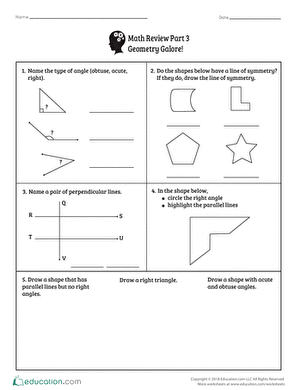Math Review Part 3: Geometry Galore!
