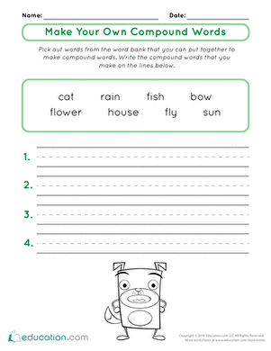 Make Your Own Compound Words