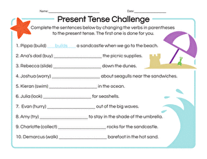 Present Tense Challenge large image