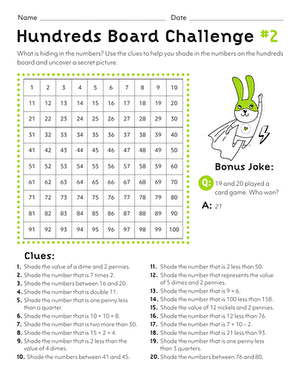 Hundreds Board Challenge #2