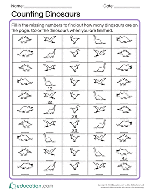 Counting Dinosaurs