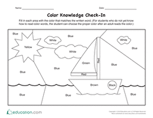 Color Knowledge Check-In