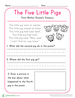 The Five Little Pigs