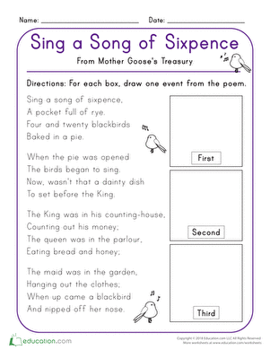 Sing a Song of Sixpence