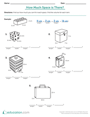 How Much Space Is There? (Part Two)