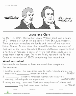 Historical Heroes: Lewis and Clark