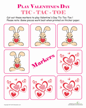 Valentine's Day Game: Tic-Tac-Toe