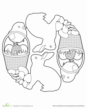 Color an Easter Mandala