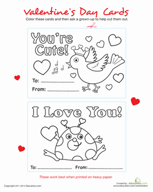Printable Valentine Cards
