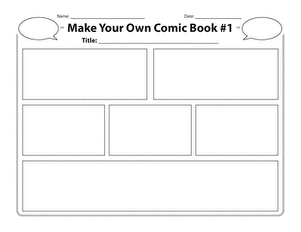 Make Your Own Comic Book #1 large image