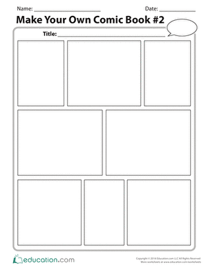 Make Your Own Comic Book #2