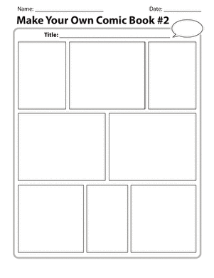 Make Your Own Comic Book #2 large image