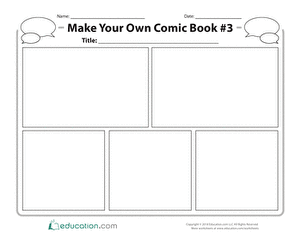 Make Your Own Comic Book #3