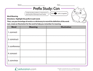 Prefix Study: Con