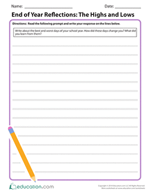 End of Year Reflections: The Highs and Lows