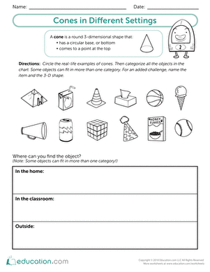 Cones in Different Settings