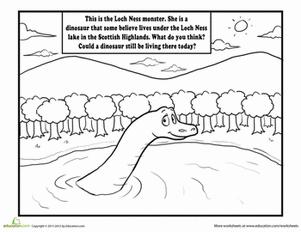 Color Nessie!