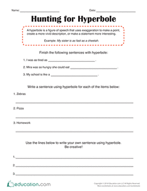 Hunting for Hyperbole