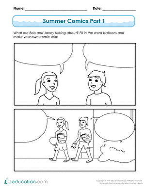 Summer Comics (Part One)