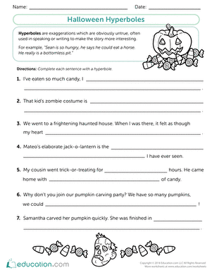 Halloween Hyperboles