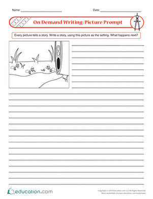 On Demand Writing: Picture Prompt