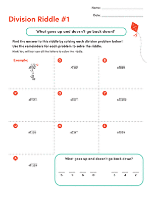 Division Riddle #1