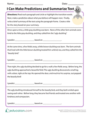 I Can Make Predictions and Summarize Text