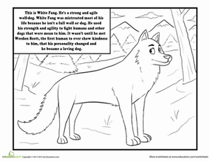 Color White Fang
