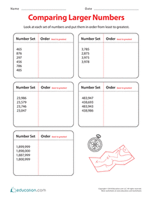 Comparing Larger Numbers