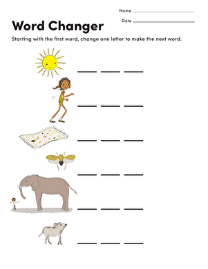Presto-Chango! Word Changer #2