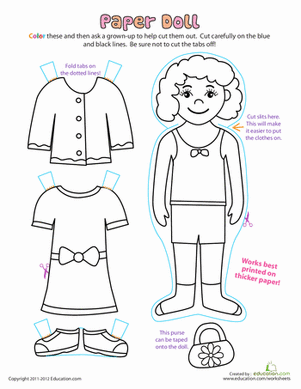 Paper Doll Dress Up