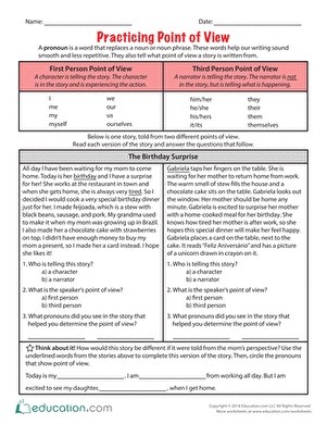 Practicing Point of View