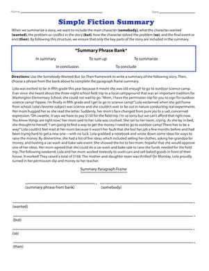 Simple Fiction Summary