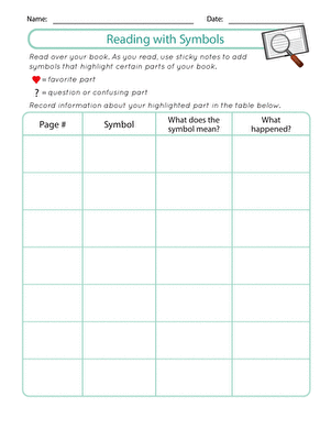 Reading with Symbols