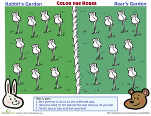 Play the Rose Garden Coloring Game!