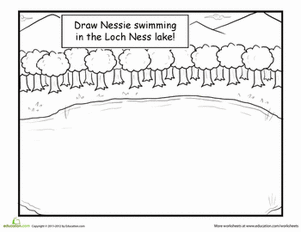 Draw the Loch Ness Monster