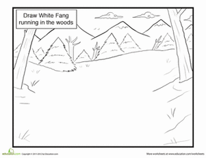 Draw White Fang