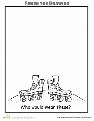 Finish the Drawing: Who Would Wear These?