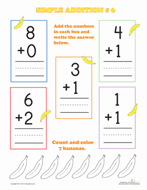 Preschool Addition #6