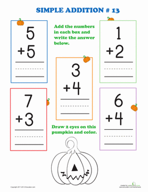 Preschool Addition #13