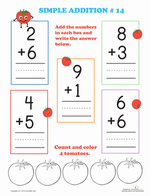 Preschool Addition #14
