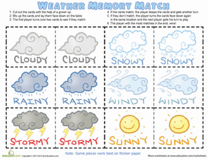 Weather Memory Game