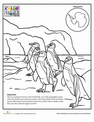 Color the World! Antarctica