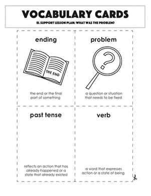 Vocabulary Cards: What Was the Problem?