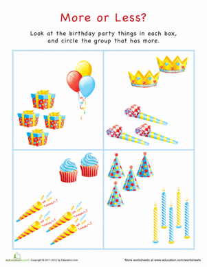 More or Less? Party Favors