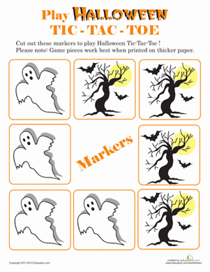 Halloween Tic-Tac-Toe #2