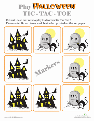 Halloween Tic-Tac-Toe #3