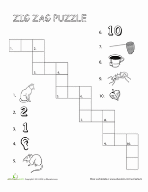 Beginner Crossword Puzzle