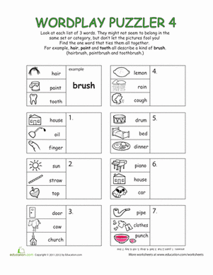 Compound Word Game
