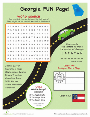 Georgia Fun Facts